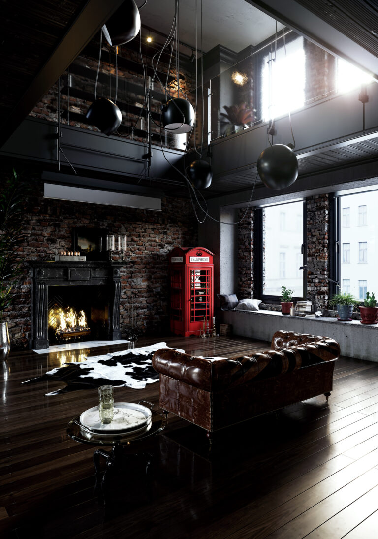 Gothic Industrial Interior Design: The Perfect Balance of Edgy and ...