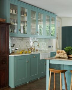 Bold and Beautiful: Green Kitchen Cabinets to Make a Statement - HouzEdit