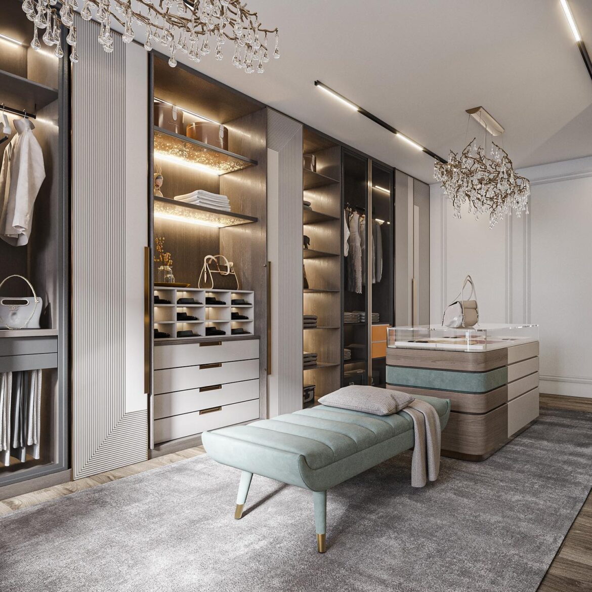 Luxury Dressing Room Design: Creating a Haven of Elegance and Style ...