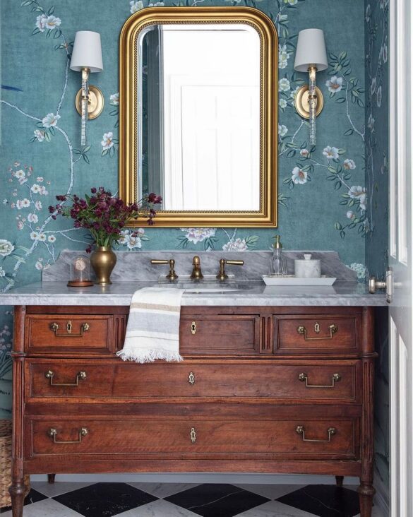 The Ultimate Waterproof Bathroom Wallpaper Guide: Transform Your Space ...
