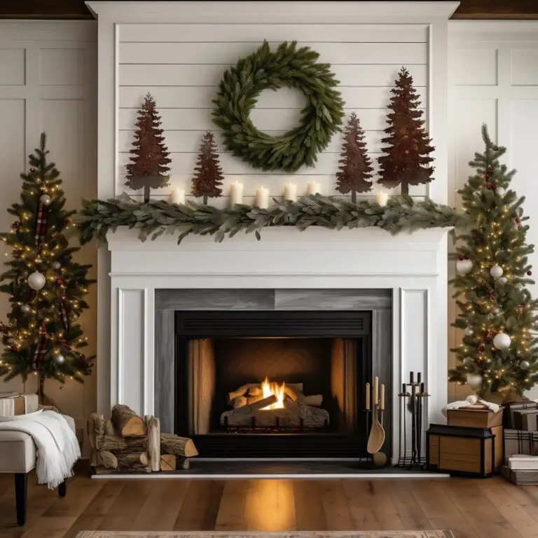 Christmas Mantel Decor Ideas: Elevate Your Holiday Spirit - HouzEdit